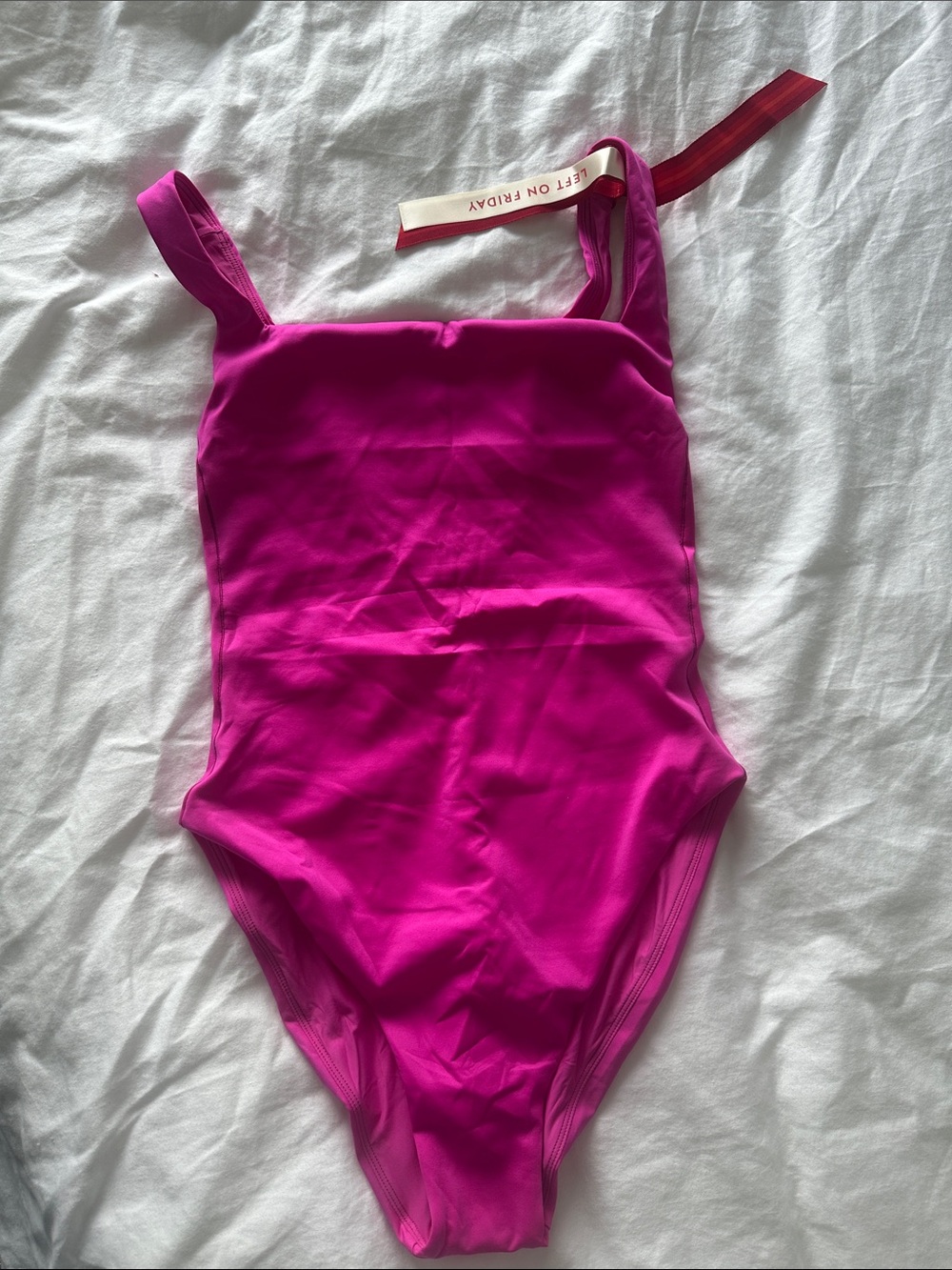 Left On Friday Hot Pink Streamline Suit - Picture 4 of 7
